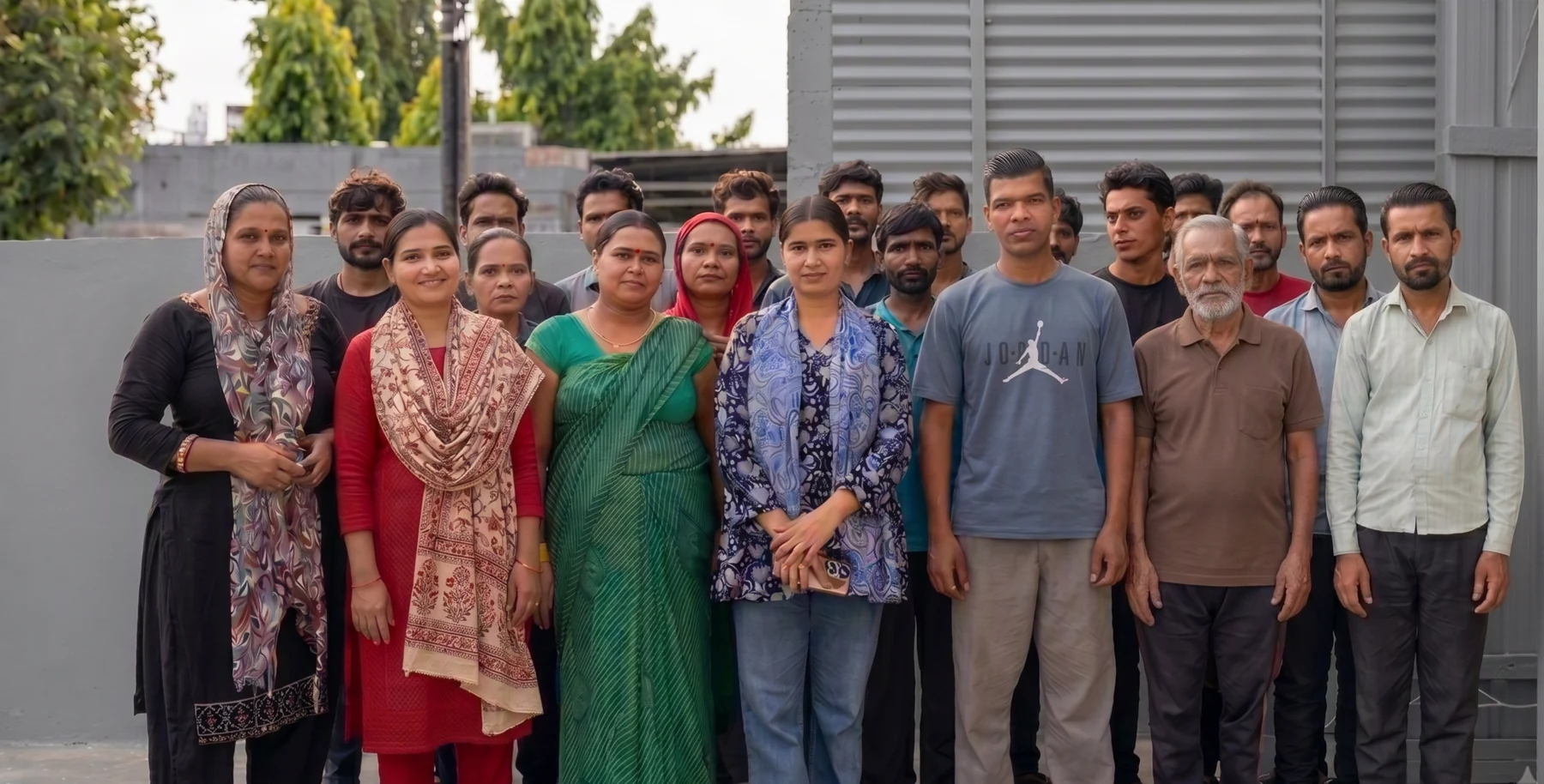 Members of the IA Fastners production, quality, packing, and dispatch teams