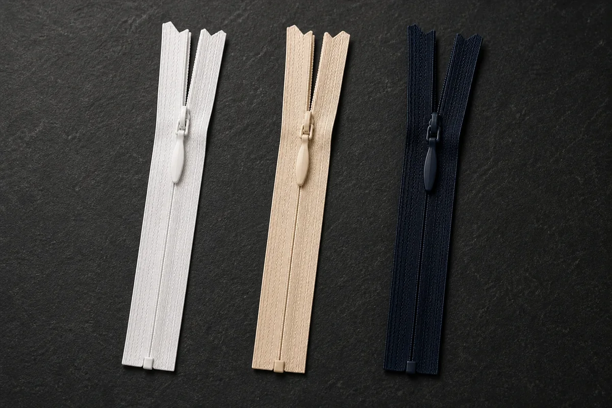 IA Fastners Invisible Zippers