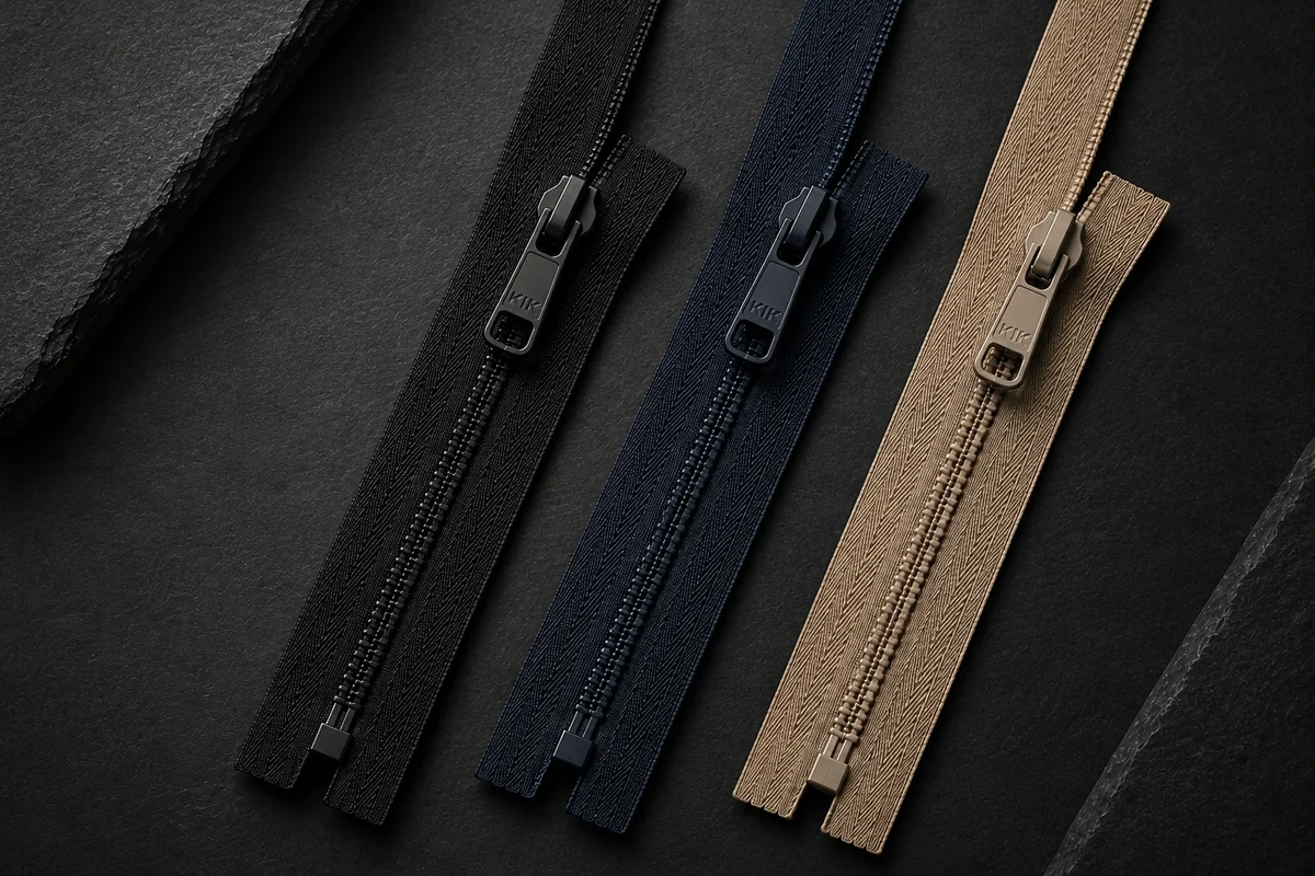 IA Fastners Nylon Zippers
